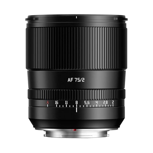 TTARTISAN AF 75mm F2 X}Eg STM I[gtH[JXY APS-CTCYΉ a |[g[g Y NbNi胊O