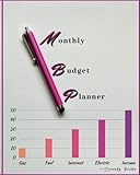 Monthly Budget Planner: Expense Tracker Bill, Expense Tracker Budget Planner, Journal Planning Size 8 x 10 inches, 120 pages