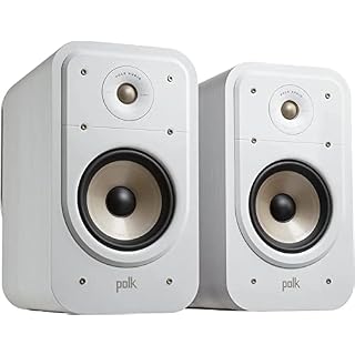 Enceintes bibliothèque haute résolution Polk Audio Signature Elite ES20 pour le home cinéma, enceintes stéréo, enceintes Hi-Fi, certifiées Hi-Res, compatibles avec Dolby Atmos et DTS:X (paire),blanche - Les Beatles, Paul McCartney, John Lennon, RIngo Starr, George Harrison