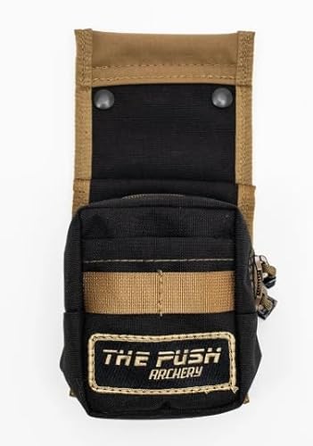 Push Archery Back Pocket Quiver (Black)
