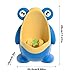 Potty Training Urinal - Frog Pee Standing Toilet, Boys Pee Station | Removable Wall Mounted Baby Trainer for Kids Indoor Nighttime Routine, Learning Aid Bathroom Practice Home Travel Convenience Gear