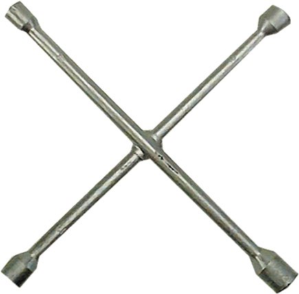 Preisvergleich Produktbild H&G Kreuzschlüssel, 1 Stück, silber, HG771733