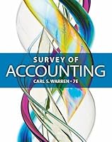 SURVEY OF ACCOUNTING 7E INSTRUCTOR'S EDITION 1285183517 Book Cover