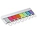 Lucky Line Products Key Tag Rack with Eight Tags, Assorted (60580)