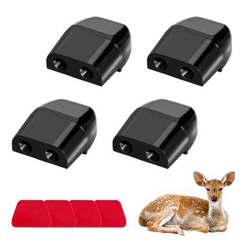 MTRPS 4PCS Deer Whistles for Car, Wind Activated Ultrasonic Vehicle