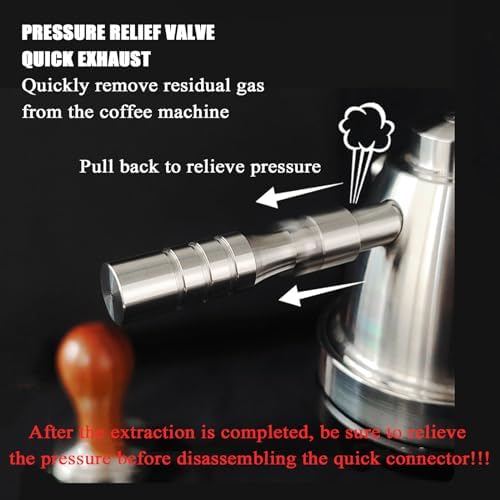 Máquina de Espresso Variable 10 Bar, Acero Inoxidable, Soporte Ajustable miniatura 4