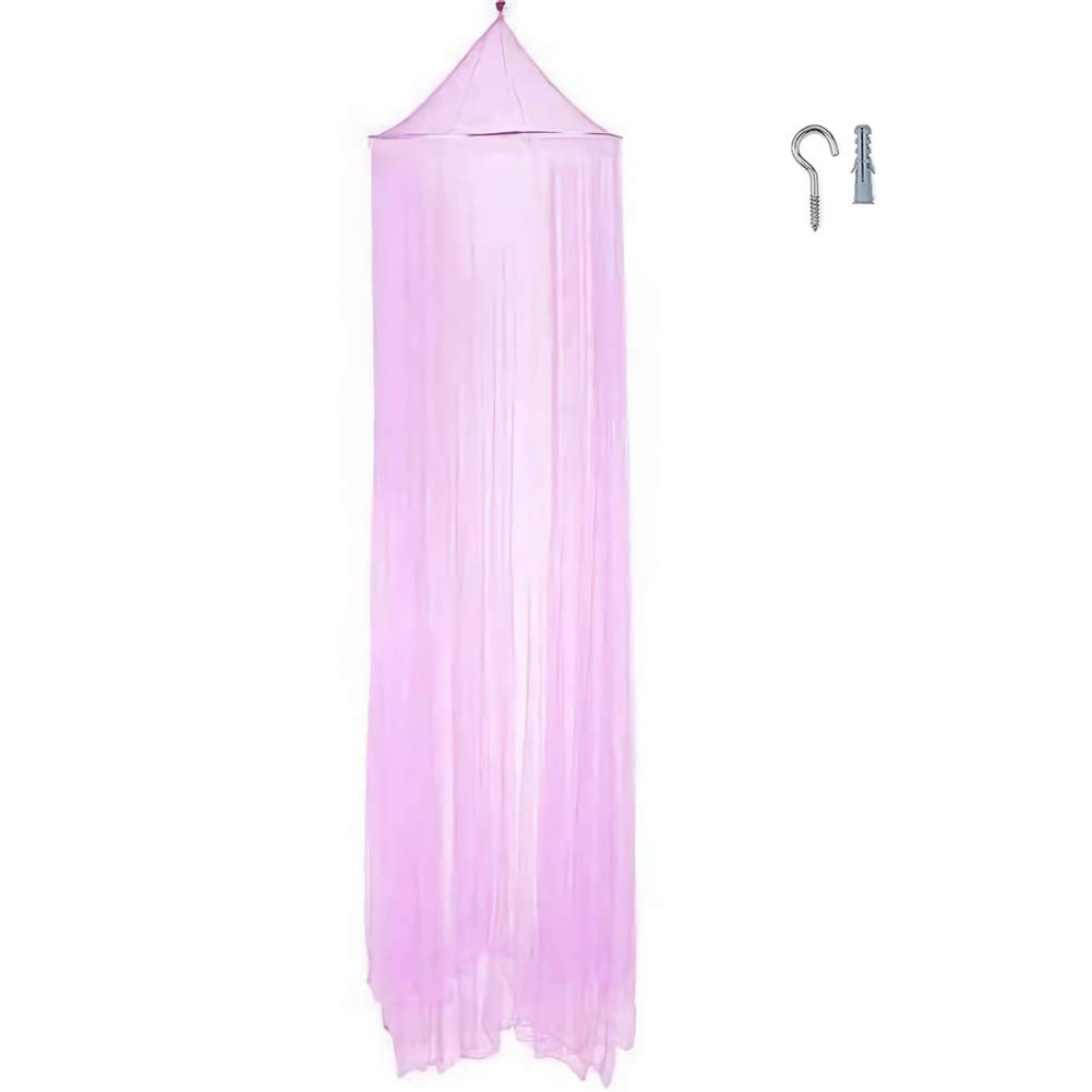 Eimilaly Bed Canopy Mosquito Net, Bed Canopy for Girls Room Decor, Insect Protection Hanging Canopy for Adults Babies - Image 2