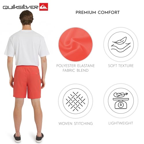 Short hybride actif de qualité Quiksilver imperméable et stretch