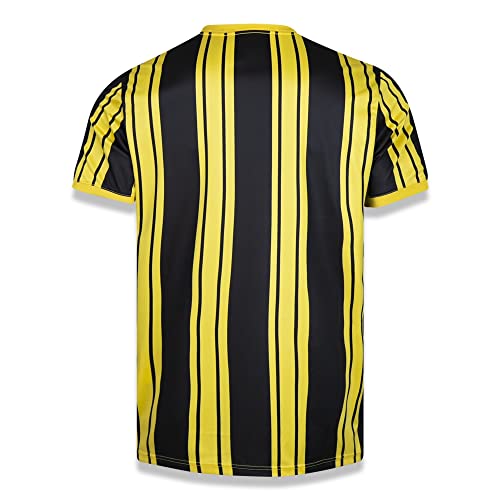 Camiseta New Era Pittsburgh Pirates MLB Soccer Style Amarelo/Preto