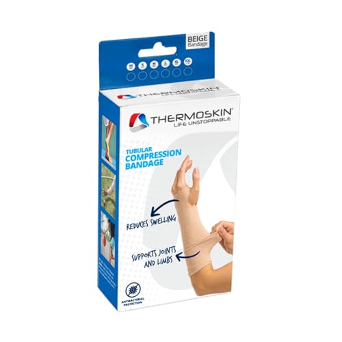 Thermoskin Tubular Compression Bandage, Beige, M