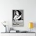 TONITOTA Actress Winona_Ryder Quotes (6) Canvas Poster | Memorial for Famous Figures | Bathroom | Office | Room Decor | Frame 24x36inch