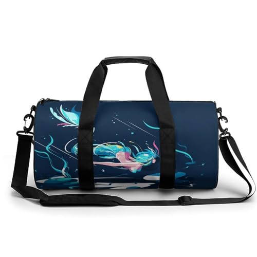 Sac de sport gym Beauté Sirène pour ne plus manquer de place en voyage ou en randonnée