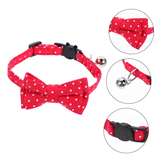 Collier pour chat élégant et pratique en tissu doux premium - 7