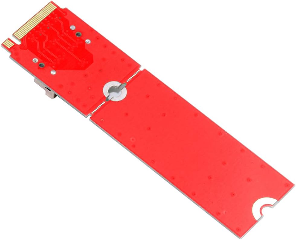 CY Card PCI-E 5.0 M.2 M-Key to MCIO Mini Cool Edge IO Female Host Adapter for PCIe Nvme SSD 2280 2230