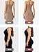 OEAK Tummy Control Shapewear for Women Seamless Girdle High Waisted Body Shaper Underwear Panty Smooth Under Dress Shapewear Nude Shorts S