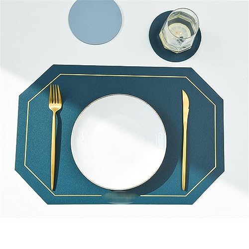 Tapis de table octogonal imperméable et isolant