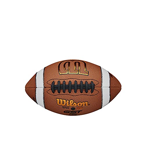 Wilson Gst Composite Football - Peewee Size, Tan #TOP2