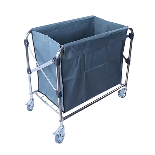 Chariot à linge pliable charge 200 kg pour transporter le linge lourd sans effort