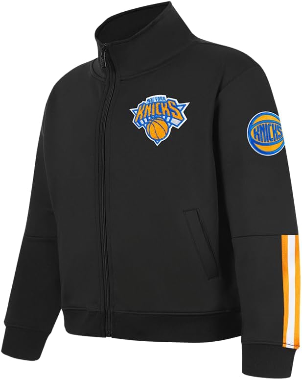 Pro Standard Big Boys NBA Classic Chenille Tricot Track Jacket - Image 3