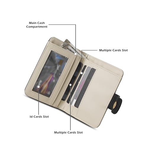 Image of Lavie Women's Colorblock Deux Small Bifold Wallet | Gift for Women