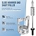 ZNZMAIO CV Axle Removal Tool fit 3.75‘’ Heavy Duty CV Axle Shaft Puller Tool Kit with Slide Hammer for Cars, Trucks, ATV,UTV
