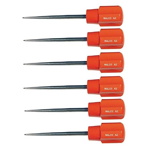 Malco Large Grip Scratch Awl Set