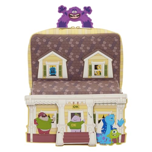 Loungefly Disney: Pixar - Monsters University - Oozma Kappa House Figural Mini Backpack - Great for Kids & Adults - Collectible Bags by Loungefly - Used condition - US$56.99
