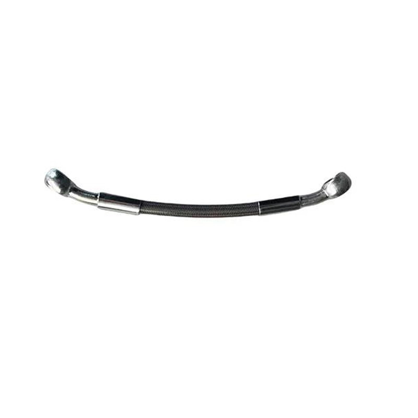 Tubo flessibile freno Accessori Per Motociclette M10 28°-28° Tubo Flessibile Per Olio Idraulico In Acciaio Inossidabile Intrecciato Rinforzato Per Freno Anteriore E Posteriore(220cm)