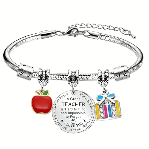 iJuqi Teacher Appreciation Gifts for Women - Personalized Inspirational Teachers