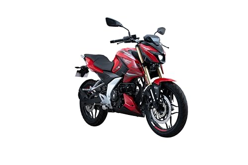 Image of Bajaj Pulsar N 160 Ug Motorcycle /Motorbike - Glossy Racing Red - Ex-Showroom