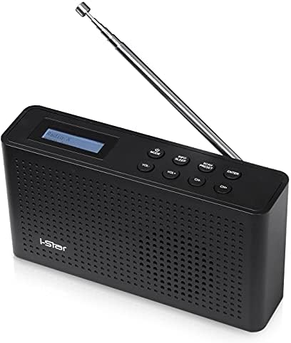 i-Star DAB Radio Portable, DAB Plus/DAB Radio, FM Radio, Small Radio ...