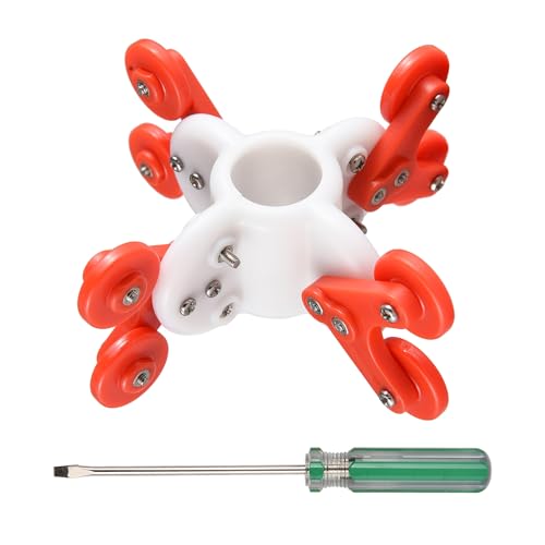 Roues de guidage pour caméra d'égout 23mm et protection nylon 125mm