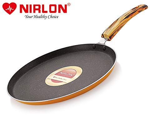 Image of Nirlon Kitchen Accessories for Cooking Non Stick Aluminium Flat Tawa