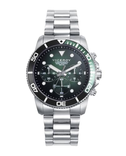 Viceroy Heat 42453-77 Herren-Chronouhr aus Edelstahl