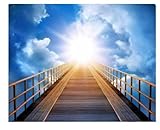 Benutzerdefinierte große Fresko Tapete Sunny Road Landschaft Fototapete Wohnzimmer Schlafzimmer...