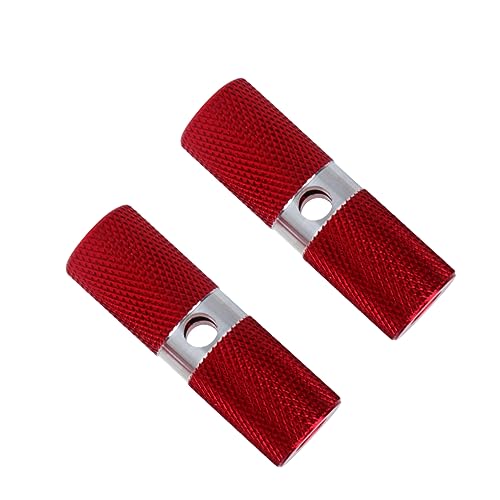 OSOLADY Mountain Bike Foot Pegs Aluminum Footrest Levers Rear Front Axle Mount Non-Slip Great for Bikes Racing