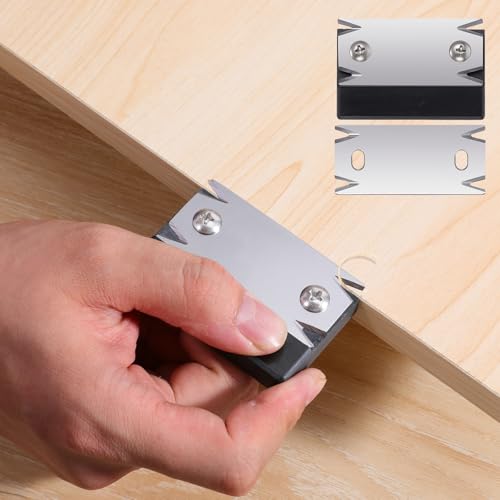 2 Pcs Edge Banding Trimmer, Mini Edge Band Cutter Hand Planer Cutter Professional Veneer-Edge Woodworking Trimming Deburring Tool for Wood, Veneer, PVC, ABS