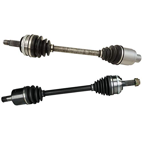 Image of TRQ Front Driver and Passenger Side CV Axle Assembly Set 2 Piece for 2001-2002 Acura MDX 2003-2004 Honda Pilot