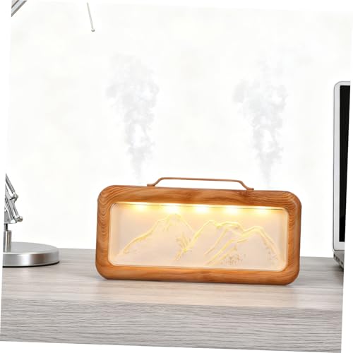 Humidificateur double brume design bois le cadeau idéal - 6