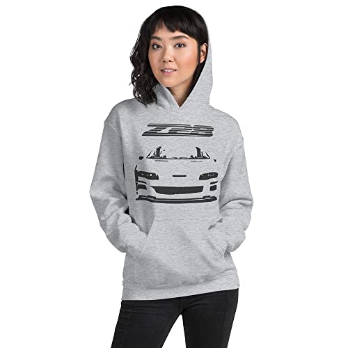 Chevy Camaro Z28 Fourth Generation 4th Gen Unisex Hoodie Sport Grey3