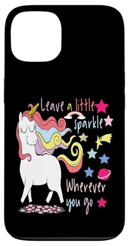 Leave a Little Sparkle where you Go �C���X�s���[�V�������p �X�}�z�P�[�X iPhone 13 �p