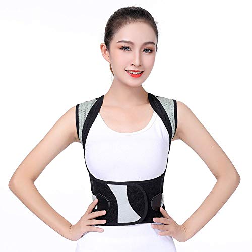 Corsets d'immobilisation Correcteur de Posture,Respirant Ceinture Support pour Ajuster la Posture du Dos et Soulager Les Douleurs Dorsales L Cover