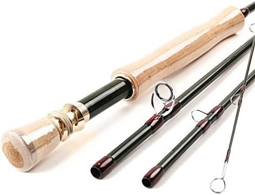 Maxcatch Sky High Series Fly Rod Best Trout Fly Fishing Rods(Size:3/4/5/6/7/8wt), Black,Green, 10 feet - Image 4