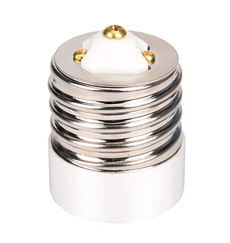 adaptateur de douille， Adaptateur E40 E39 vers E26 E27 vers douille d'ampoule standard moyenne en porcelaine(E40 to E27 Eu Asia)