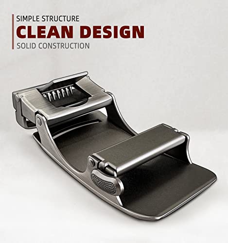 Image of BULLIANT Men Belt Customizing-Ratchet Belts Strap Buckle Individual For Repalcement or Self-Assembling 1 3 /8 inch-Cut for Fit