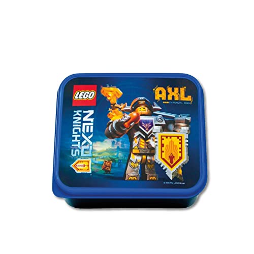 Légo 40501734 Nexo Knights-Caja de desayuno cm, plástico, color azul