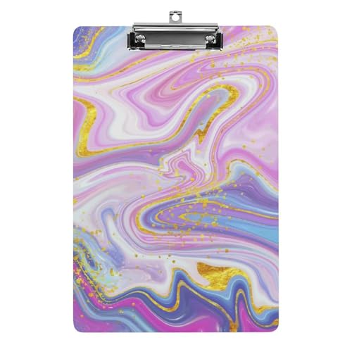 Planchette à pince A4 marbre pour organiser vos notes de bureau