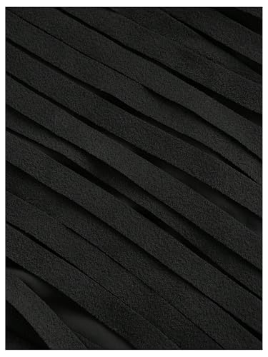 SHENHE Women's Plus Size Faux Suede Fringe High Waisted Rivet Studded Western Hippie Skirt4