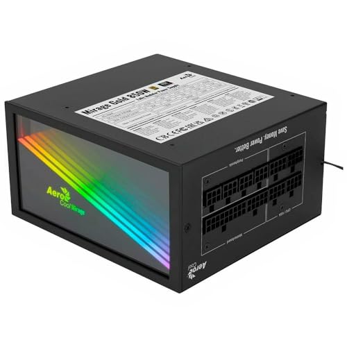 Alimentation 850W 80 Plus Gold AeroCool Mirage pour un rendement énergétique maximal