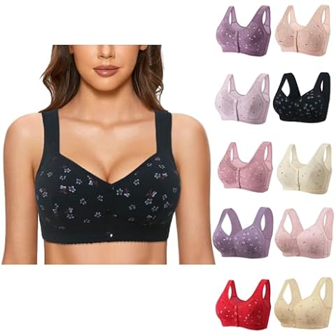 Front Fastening Wireless Bras for Women Cover